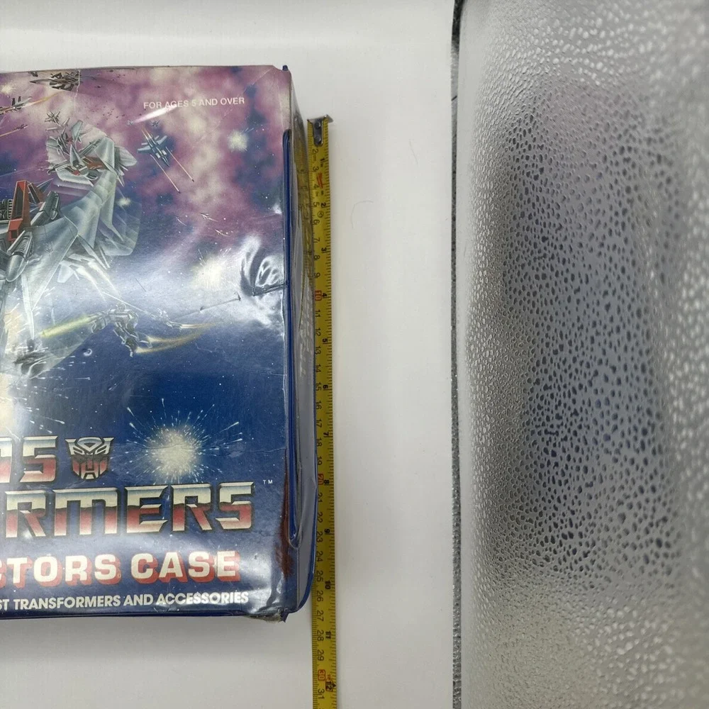 Transformers G1‎ Collectore Case 1984 W/ Insert Tray TARA Toy Corp